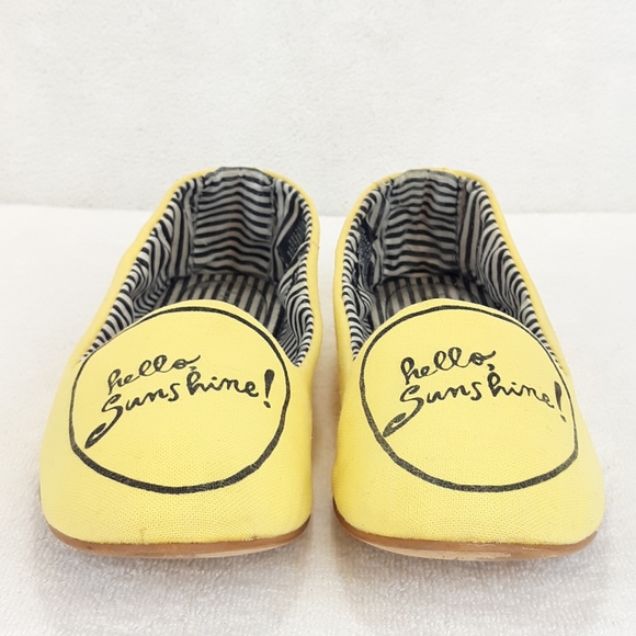 LOLY IN THE SKY "SONIA" HELLO SUN SHINE Flat Shoes - Picture 6 of 16